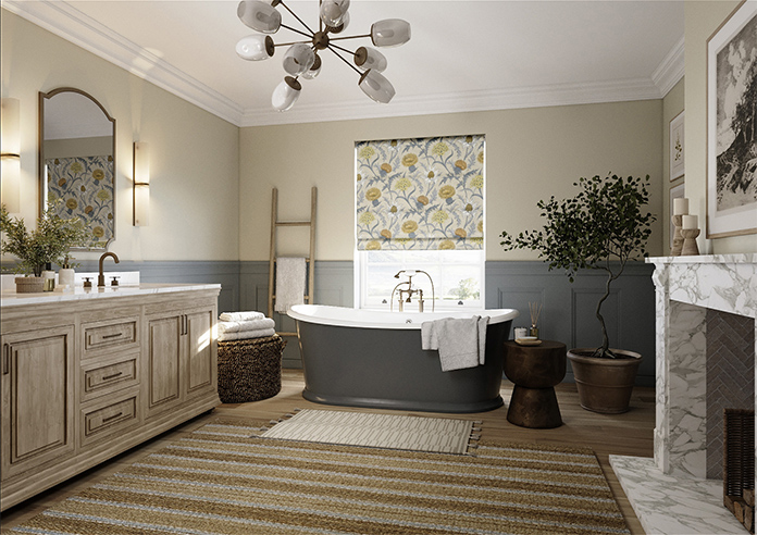 Acanthium, Ochre - Roman Blind - Image 7